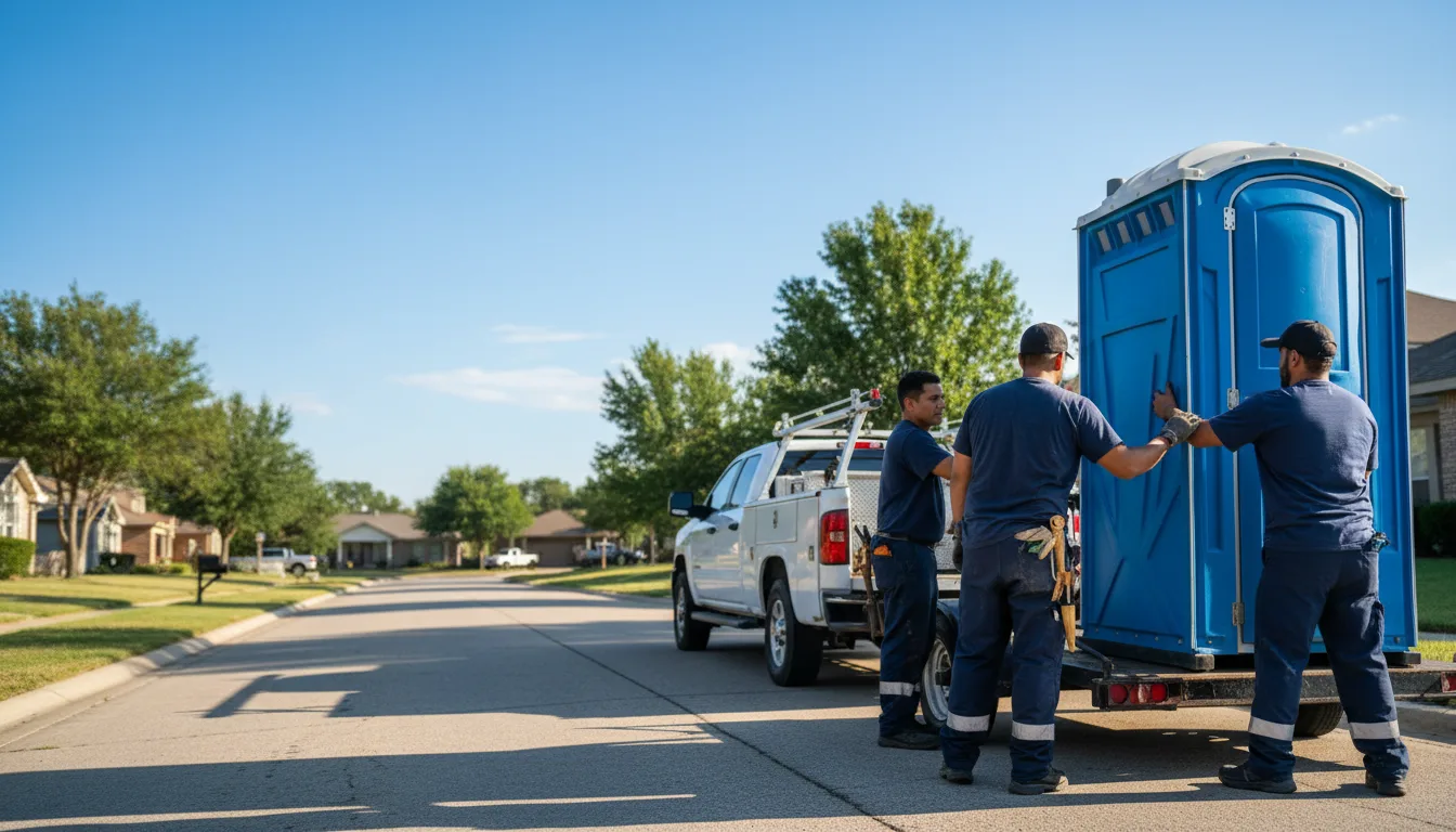 Portable Toilet Rental in Muncie, IL near me